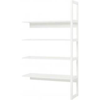 Hoppekids STOREY Reol - 1/2 sektion m. 4 hylder