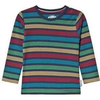 Frugi Favorite T-shirt Tobermory Rainbow Stripe 0-3 months    0-3 måneder  Unisex