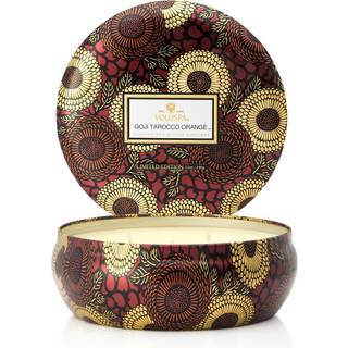 Voluspa 3-wick in a tin lys 60 timer Goji & Tarocco Orange