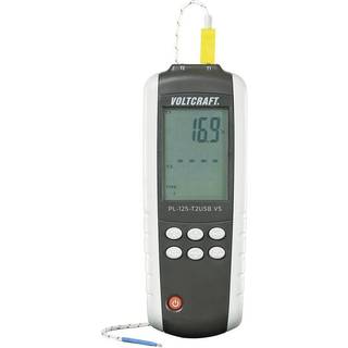 Temperatur-måleudstyr VOLTCRAFT PL-125-T2 -200 - +1372