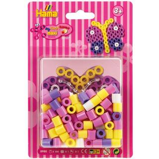 Hama Maxi Perlesæt - Lille sommerfugl, plade og perler
