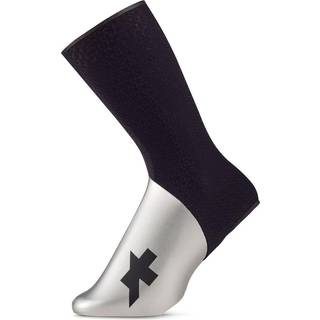 Assos Equipe RS Rapidfire Chrono skoovertræk sort/sølv - Strømpe str. 40-43