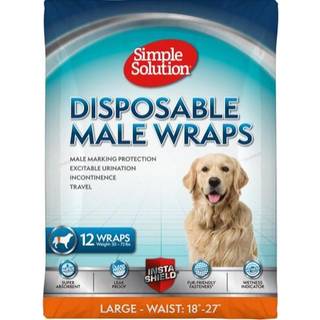 Simple Solution Disposable belly strap for male dogs 12 pcs. S