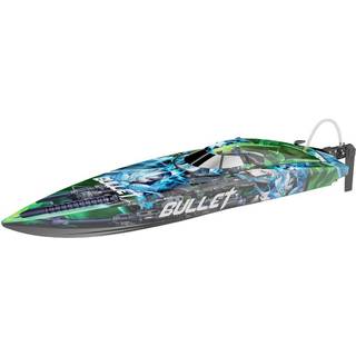 Bullet Off-shore V4 BL RTR 2.4G - fjernstyret båd m. batterier og lader