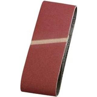 Slibebånd til båndpudser, 75×457 mm, korn 80, 3 stk., på SB-kort
