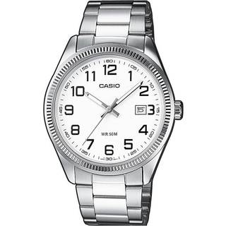 Casio MTP-1302PD-7BVEF Collection Hvid/Stål Ø44 mm