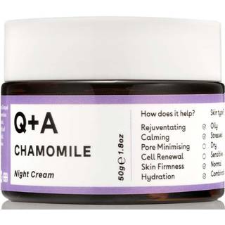 Q+A Chamomile Lindrende natcreme Med kamille 50 g - 50 g