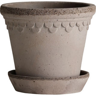 Bergs Potter Copenhagen Krukke 30 Cm - Krukker Terrakotta Grå - KG30S
