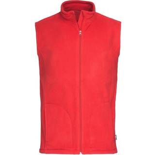 Stedman Active Fleece Vest For Men - Red - Large * Kampagne *