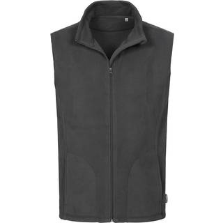 Stedman Active Fleece Vest For Men - Grey - Large