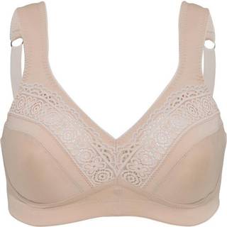 Swegmark Cotton Star Soft Bra - Beige - D 75