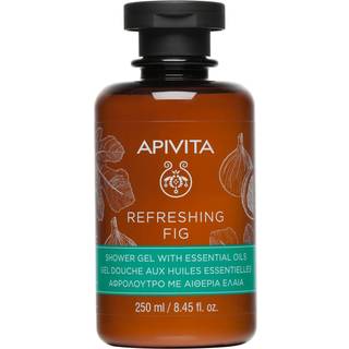 Apivita Refreshing Fig Shower Gel Opfriskende brusegel Med essentielle olier 250 ml - 250 ml