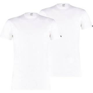Puma 2-pak Everyday Basic Crew Tee - White - Small * Kampagne *