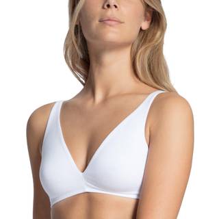 Calida Natural Comfort Soft Bra - White - C 75 * Kampagne *