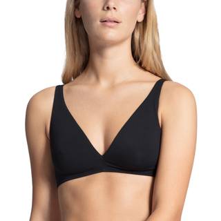 Calida Natural Comfort Soft Bra - Black - C 80