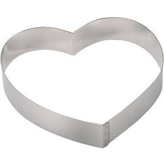 de Buyer Patisserie Backform Herz 20 cm - Edelstahl - Silber