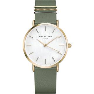 Rosefield WFGG-W85 Damenarmbanduhr West Village Olivgrün/Weiß