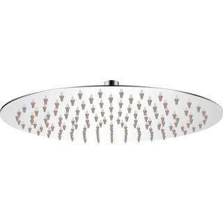 Brusehoved rustfrit stål 30 cm rund