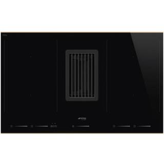 SMEG HOBD682R1 Kogeplade Sort