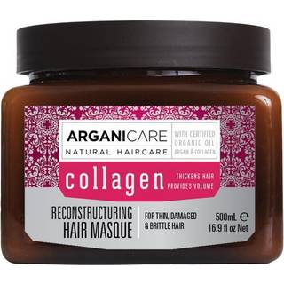 Arganicare natural haircare collagen reconstructuring hair masque 500ml