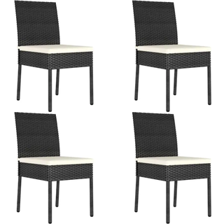 Havestole Polyrattan Sort - 4