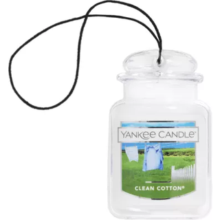 Yankee Candle Clean Cotton hængende luftfrisker til bilen 1 stk. - 1 stk.