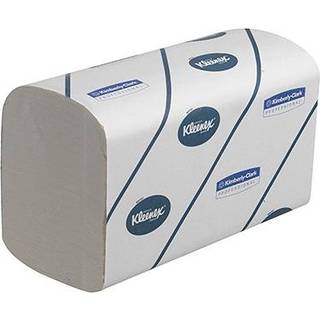 Kimberly-Clark Kleenex håndklædeark 2-lags Z-fold hvid