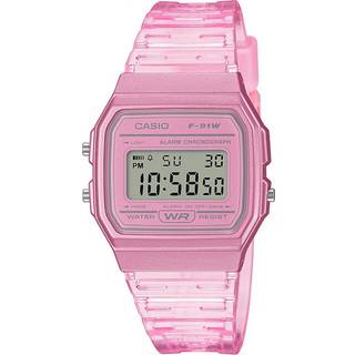 Stilfuld Dame Casio F-91WS-4EF Ur