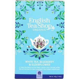 English Tea Shop White Tea , Blueberry & Elderflower 20 br.