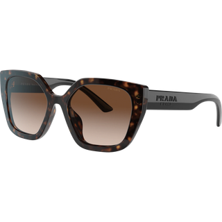 Prada Kvinde PR 24XS 2AU6S1 Solbriller Acetat Skildpadde Brun Firkantet Normal Skygge