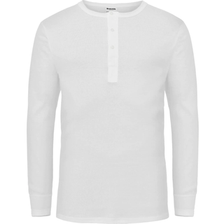Resteröds Organic Cotton Grandpa Long Sleeve - White - X-Large