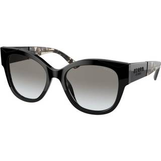 Prada PR 02WS 1AB0A7 54 Solbriller Kvinder Black - Black - 54mm
