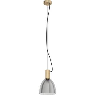 EGLO Lebalio Pendel Lampe Til E27 i Røget Glas