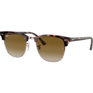 Ray - Ban Unisex RB3016 CLUBMASTER 133751 Solbriller Acetat Skildpadde Brun Firkantet Normal Skygge