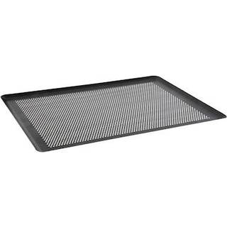 de Buyer Backblech 40x30 cm gelocht mit Antihaftbeschichtung - Aluminium - Schwarz