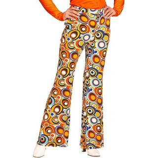 Groovy 70`s Damen-Schlaghose Bubbles S/M
