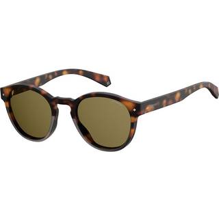 Polaroid Unisex PLD 6042/S 086/SP Solbriller Plast Havana Brun Pantos Polariseret