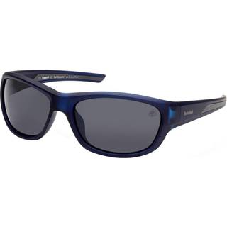 Timberland TB9247 Polarized 91D 62 Solbriller Mænd Blue - Matte Blue - 62mm