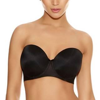 Freya Deco Moulded Strapless Bra - Black - I 75