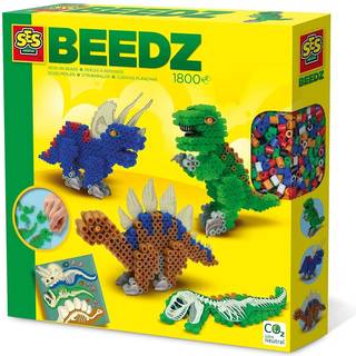 SES Creative BEEDZ Dinosaurs Påstryget Perle 6-10 Y      Unisex