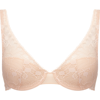 Chantelle Day To Night Plunge T-Shirt Bra - Beige - B 70