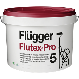 Svanemærket Vægmaling - Flügger Flutex Pro 5 10 L