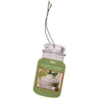 Yankee Candle Car Jar Paper - Vanilla Lime - Lugtfjerner