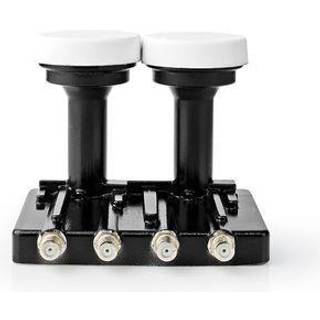Universal Firdobbelt monoblok LNB - 4.3 - Støjtal 0,2-0,85 dB