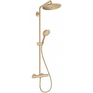 hansgrohe Croma Select S Showerpipe 280 EcoSmart i Børstet bronze PVD