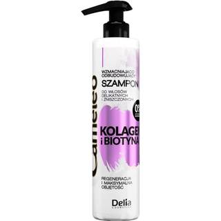 Delia Cosmetics Cameleo Collagen & Biotin Energigivende shampoo Til skadet og skrøbeligt hår 250 ml - 250 ml