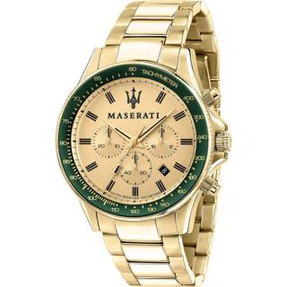 Maserati R8873640005 Sfida Guld/Gul guldtonet stål Ø44 mm