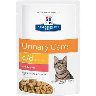Hills PD c/d Multicare Feline, Salmon, 12x85g -