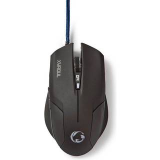 Nedis GMWD100BK Gaming Mus Ledningsforbundet - Belyst - 1600 DPI - 6 knapper