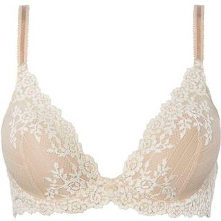 Wacoal Embrace Lace Plunge Underwire Bra - Skin - C 80